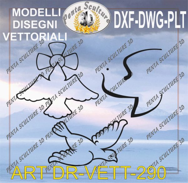 Decori_file_vettoriale_modello_DR-VETT_290_eps_dwg_dxf_plt