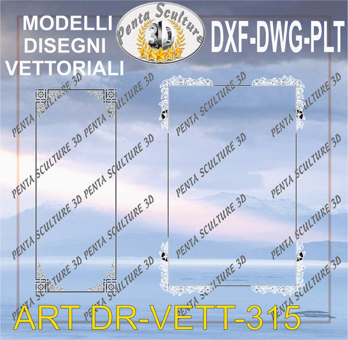 Decori_file_vettoriale_modello_DR-VETT_315_eps_dwg_dxf_plt