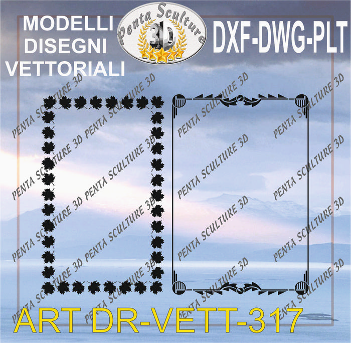 Decori_file_vettoriale_modello_DR-VETT_317_eps_dwg_dxf_plt