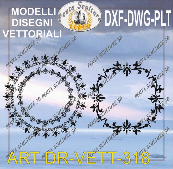 Decori_file_vettoriale_modello_DR-VETT_318_eps_dwg_dxf_plt