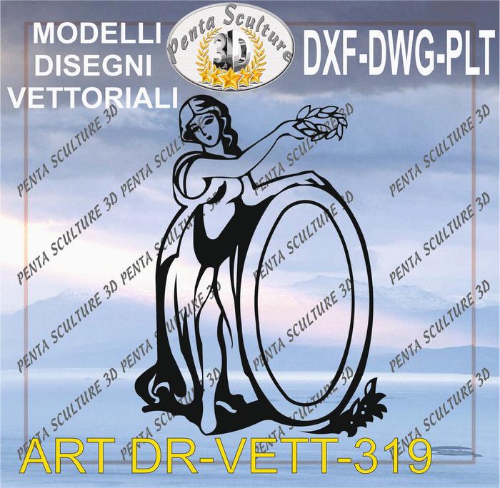 Decori_file_vettoriale_modello_DR-VETT_319_eps_dwg_dxf_plt