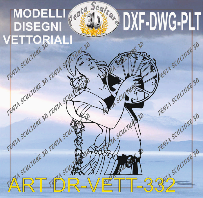 Decori_file_vettoriale_modello_DR-VETT_332_eps_dwg_dxf_plt