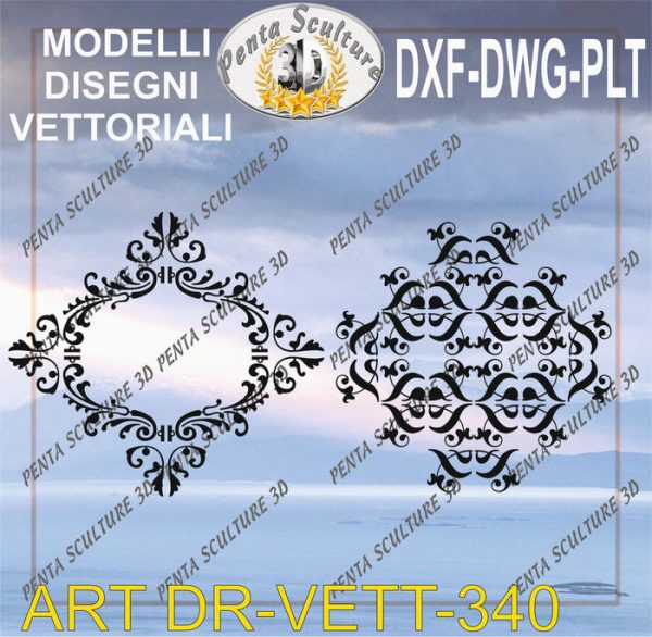 Decori_file_vettoriale_modello_DR-VETT_340_eps_dwg_dxf_plt