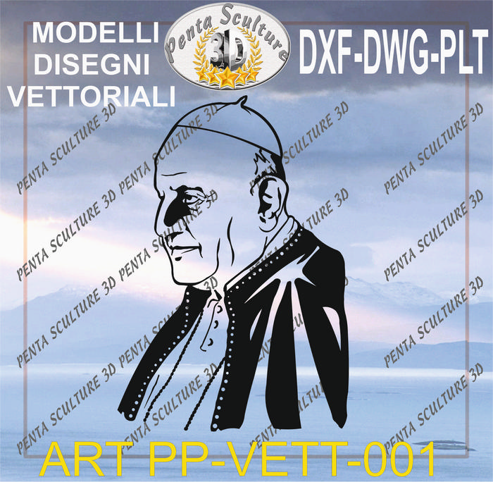 PAPA_FILE_VETTORIALE_MODELLO_PP_VETT_001_EPS_DWG_DXF_PLT