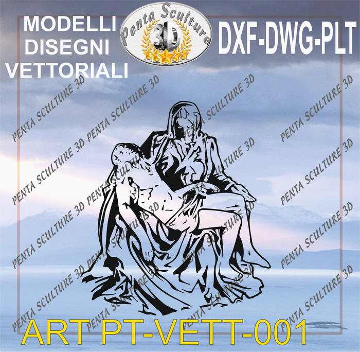 PIETA_FILE_VETTORIALE_ART_PT_VETT_001_EPS_DWG_DXF_PLT