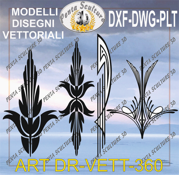 Decori_file_vettoriale_modello_DR-VETT_360_eps_dwg_dxf_plt