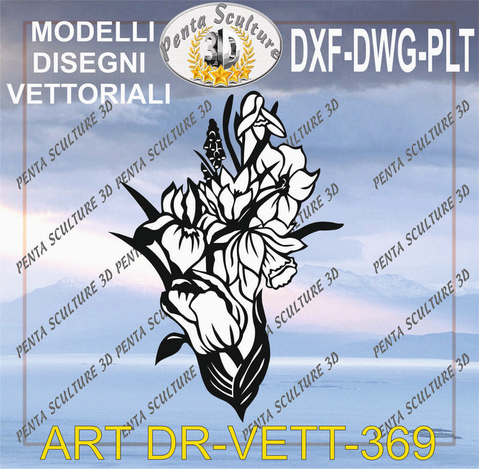 Decori_file_vettoriale_modello_DR-VETT_369_eps_dwg_dxf_plt
