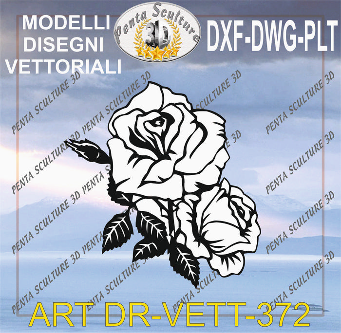 Decori_file_vettoriale_modello_DR-VETT_372_eps_dwg_dxf_plt