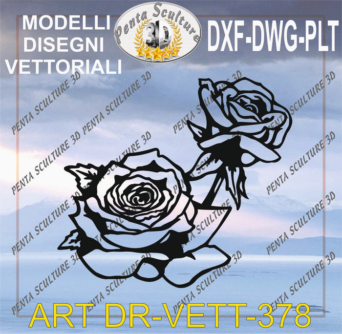 Decori_file_vettoriale_modello_DR-VETT_378_eps_dwg_dxf_plt