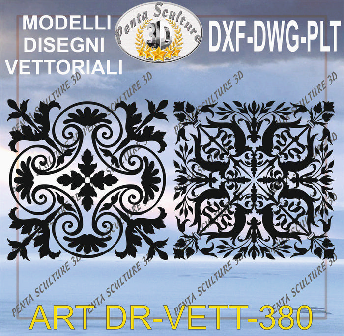Decori_file_vettoriale_modello_DR-VETT_380_eps_dwg_dxf_plt