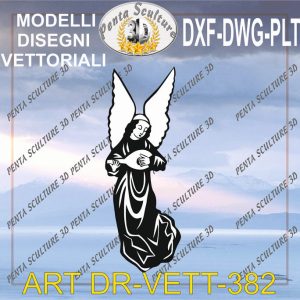 Decori file vettoriale modello DR-VETT 382 eps dwg dxf plt