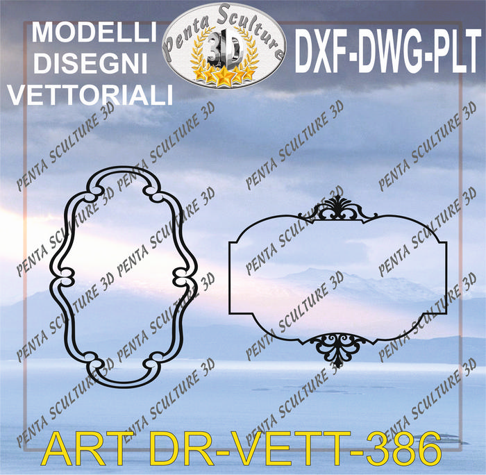 Decori_file_vettoriale_modello_DR-VETT_386_eps_dwg_dxf_plt