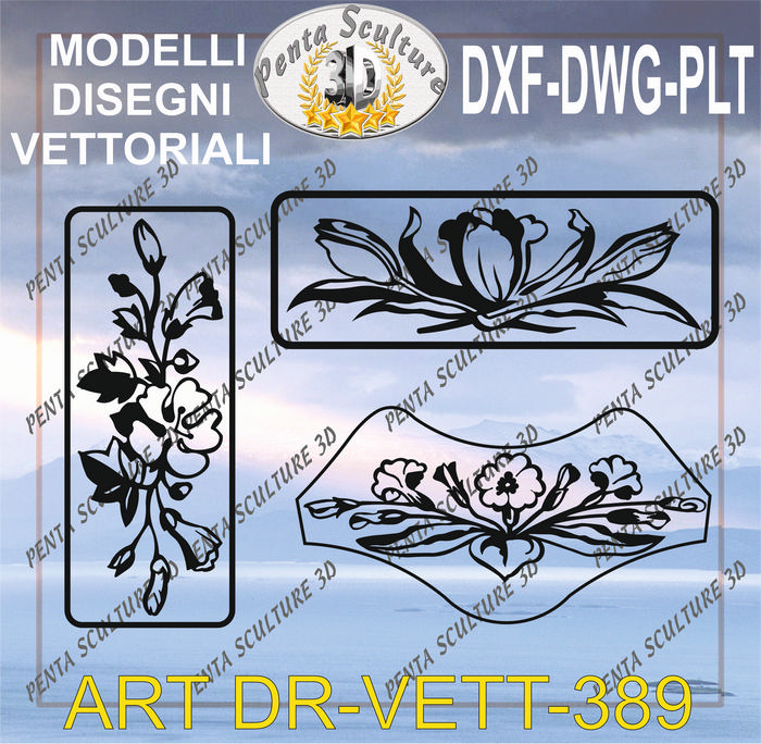 Decori_file_vettoriale_modello_DR-VETT_389_eps_dwg_dxf_plt