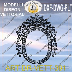 Decori file vettoriale modello DR-VETT 391 eps dwg dxf plt
