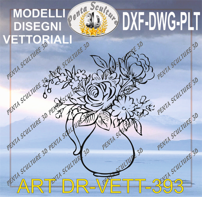 Decori_file_vettoriale_modello_DR-VETT_393_eps_dwg_dxf_plt