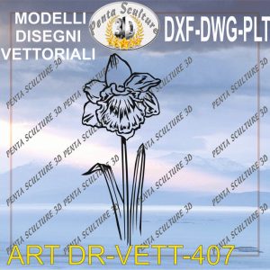 Decori file vettoriale modello DR-VETT 407 eps dwg dxf plt