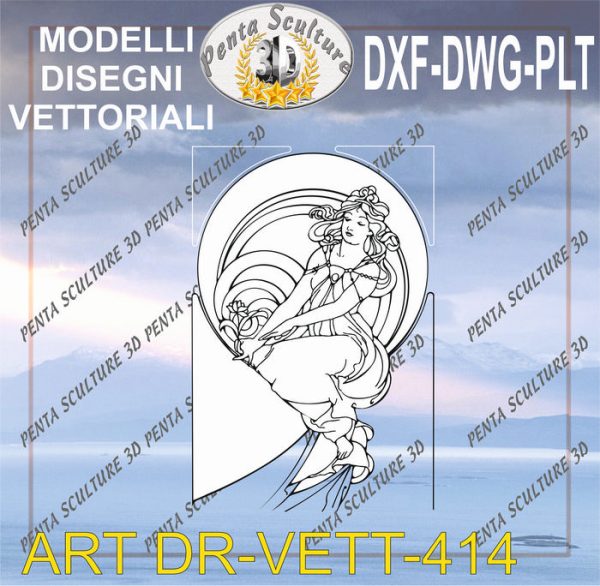 Decori_file_vettoriale_modello_DR-VETT_414_eps_dwg_dxf_plt