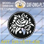 Decori file vettoriale modello DR-VETT 439 eps dwg dxf plt