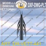 Decori file vettoriale modello DR-VETT 441 eps dwg dxf plt