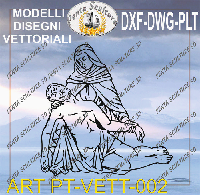 PIETA_FILE_VETTORIALE_ART_PT_VETT_002_EPS_DWG_DXF_PLT
