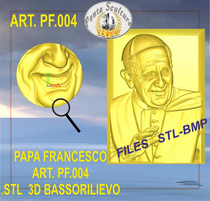 Papa_Francesco_STL_bassorilievo_per_CNC_pantografi_art.004